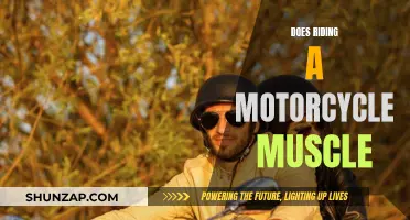 Riding Motorcycles: Building Muscles and Strength