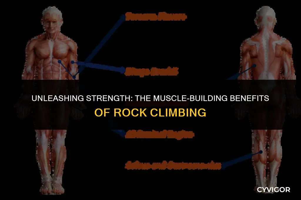 does rock climbing build muscle