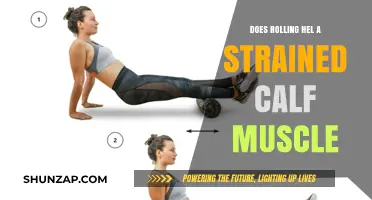 Relief Through Rolling: Alleviating Strained Calf Muscles with Self-Myofascial Release