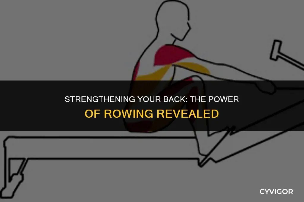 does rowing build back muscle