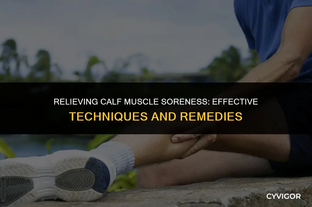 does rub the calf muscle