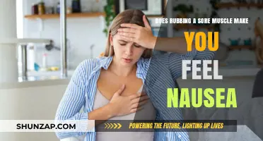 Rubbing Sore Muscles: Nausea Connection Explained and Remedies Revealed