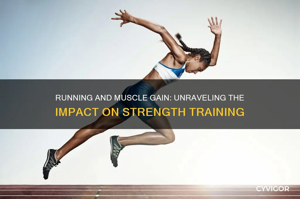 does running affect muscle gain