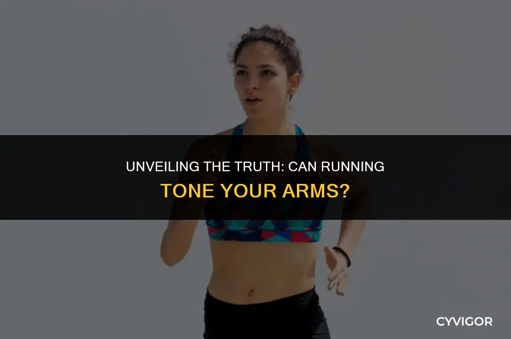 does running build muscle in arms