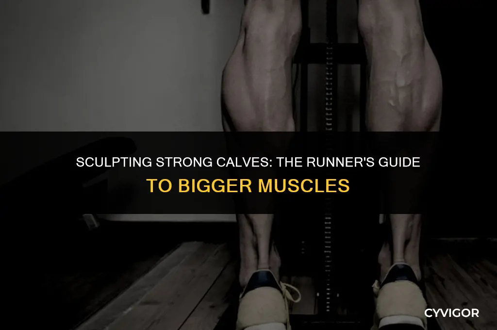 does running give you big calf muscles