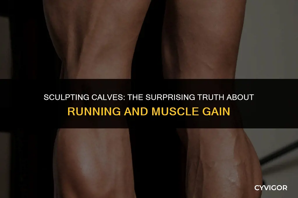 does running give you calf muscles