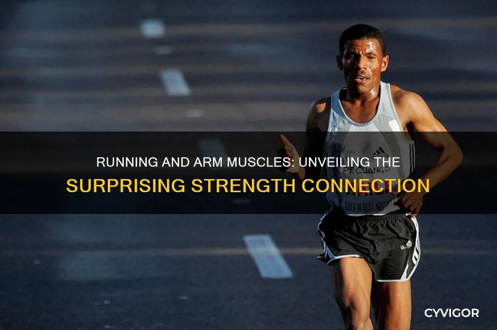 does running increase arm muscle