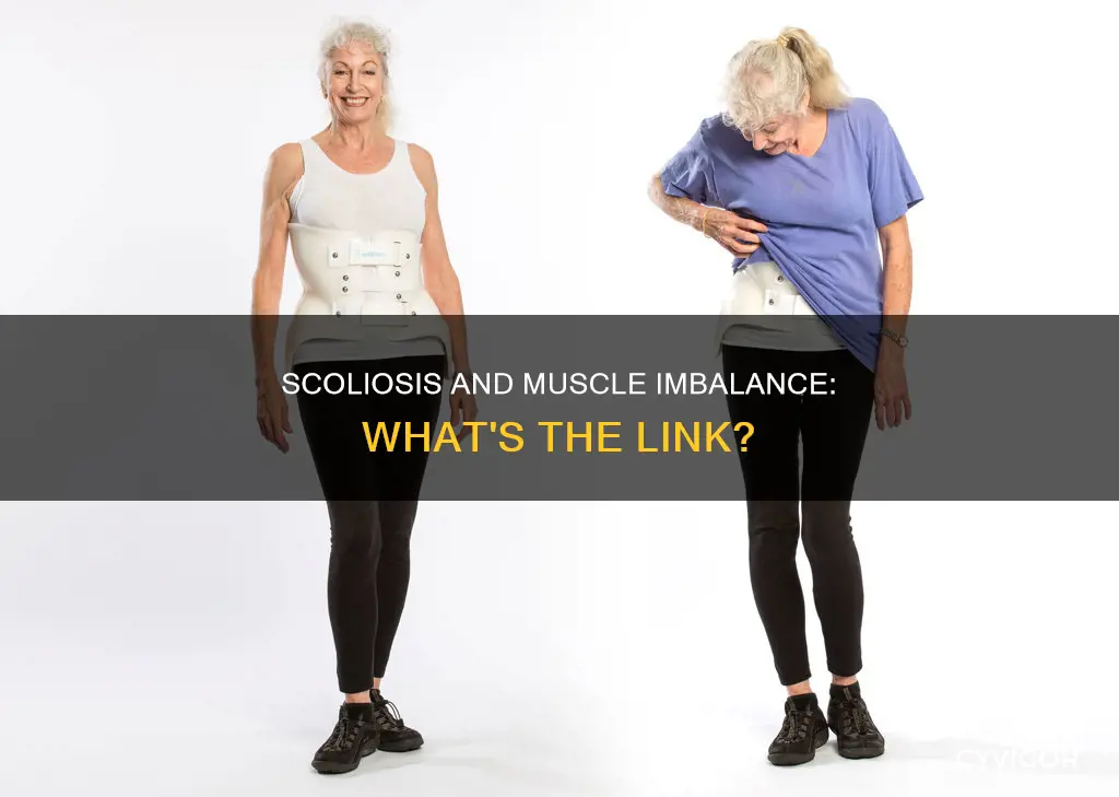 does scoliosis cause muscle imbalance