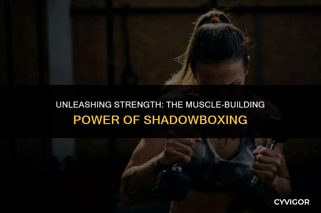 does shadowboxing build muscle