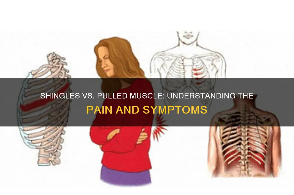 does shingles feel like a pulled muscle