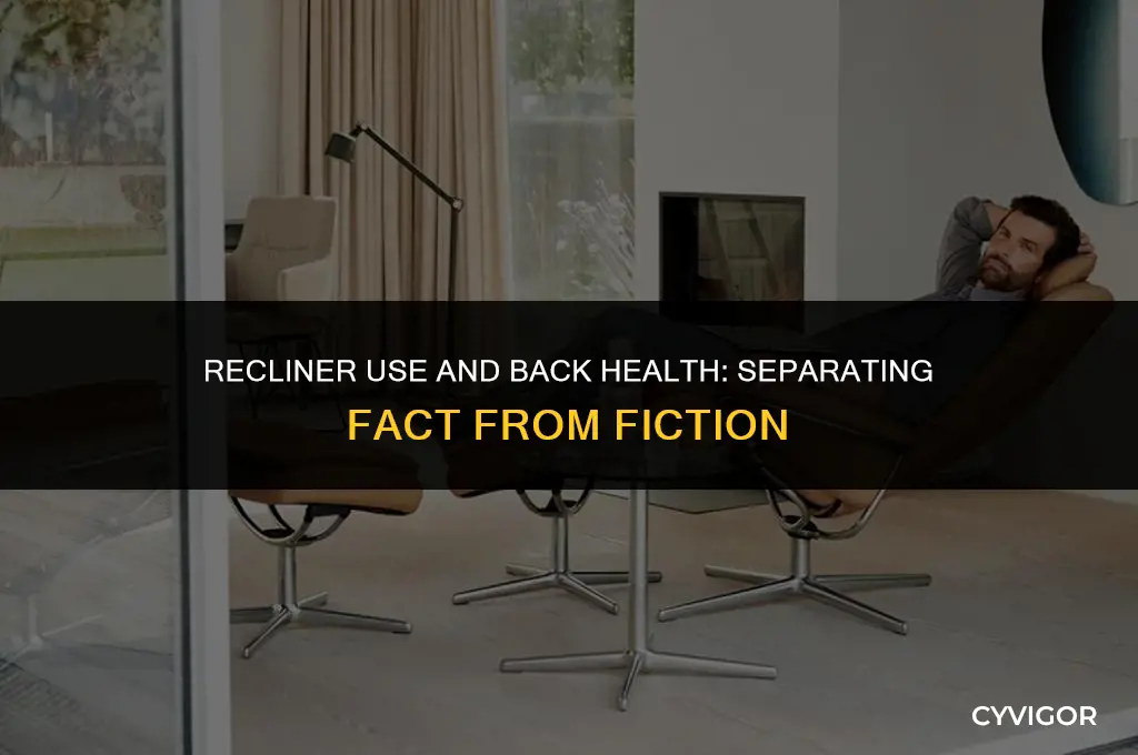 does sitting in a recliner everyday weaken back muscles