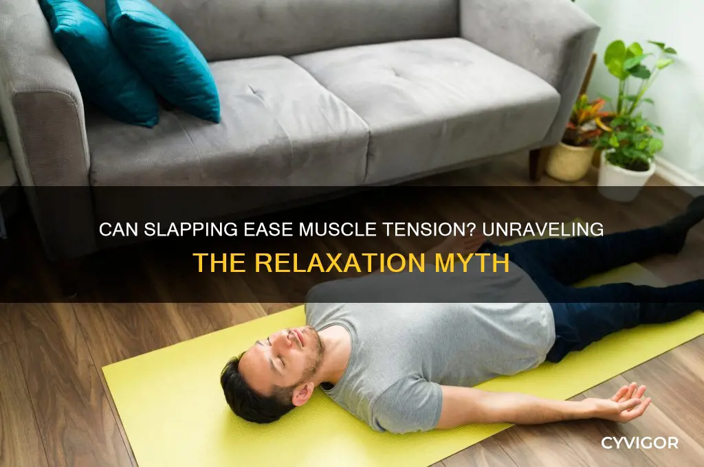 does slapping make muscle relax
