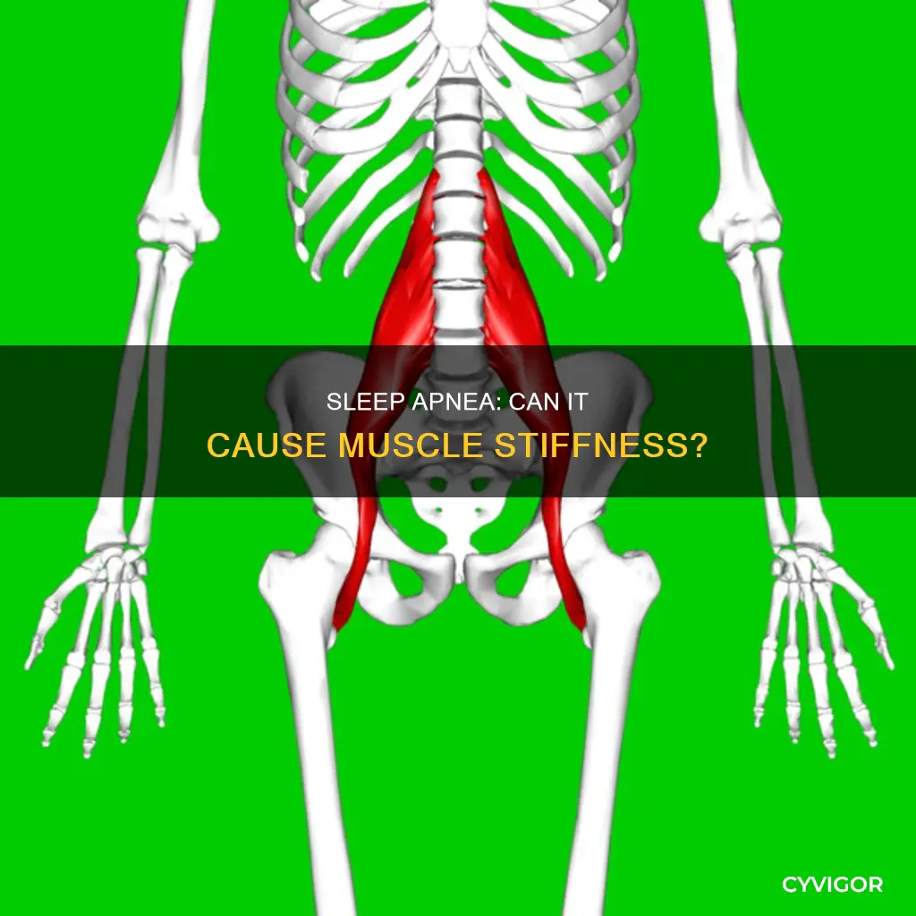 does sleep apnea cause muscle stiffness
