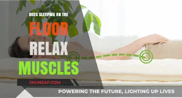 Sleeping on the Floor: Muscle Relaxation Benefits and Comfort Tips