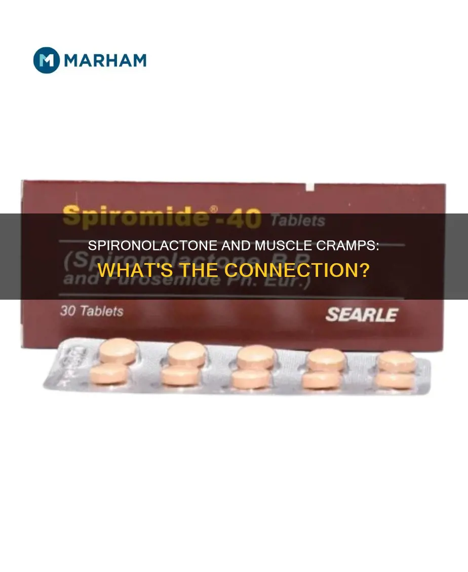 does spironolactone cause muscle cramps