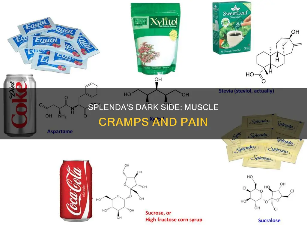 does splenda cause muscle cramps