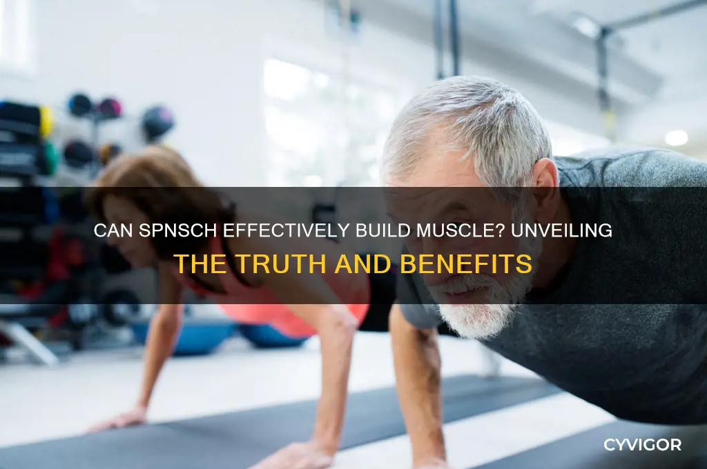 does spnsch grow muscle