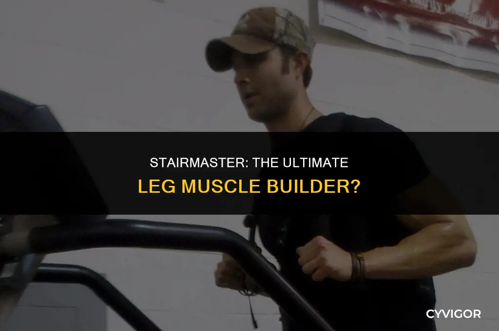 does stairmaster build leg muscle