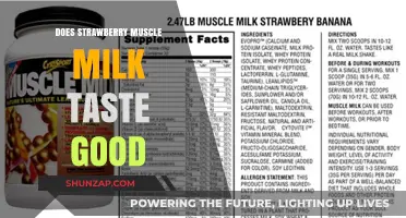 Does Strawberry Muscle Milk Taste Good? A Flavor Review