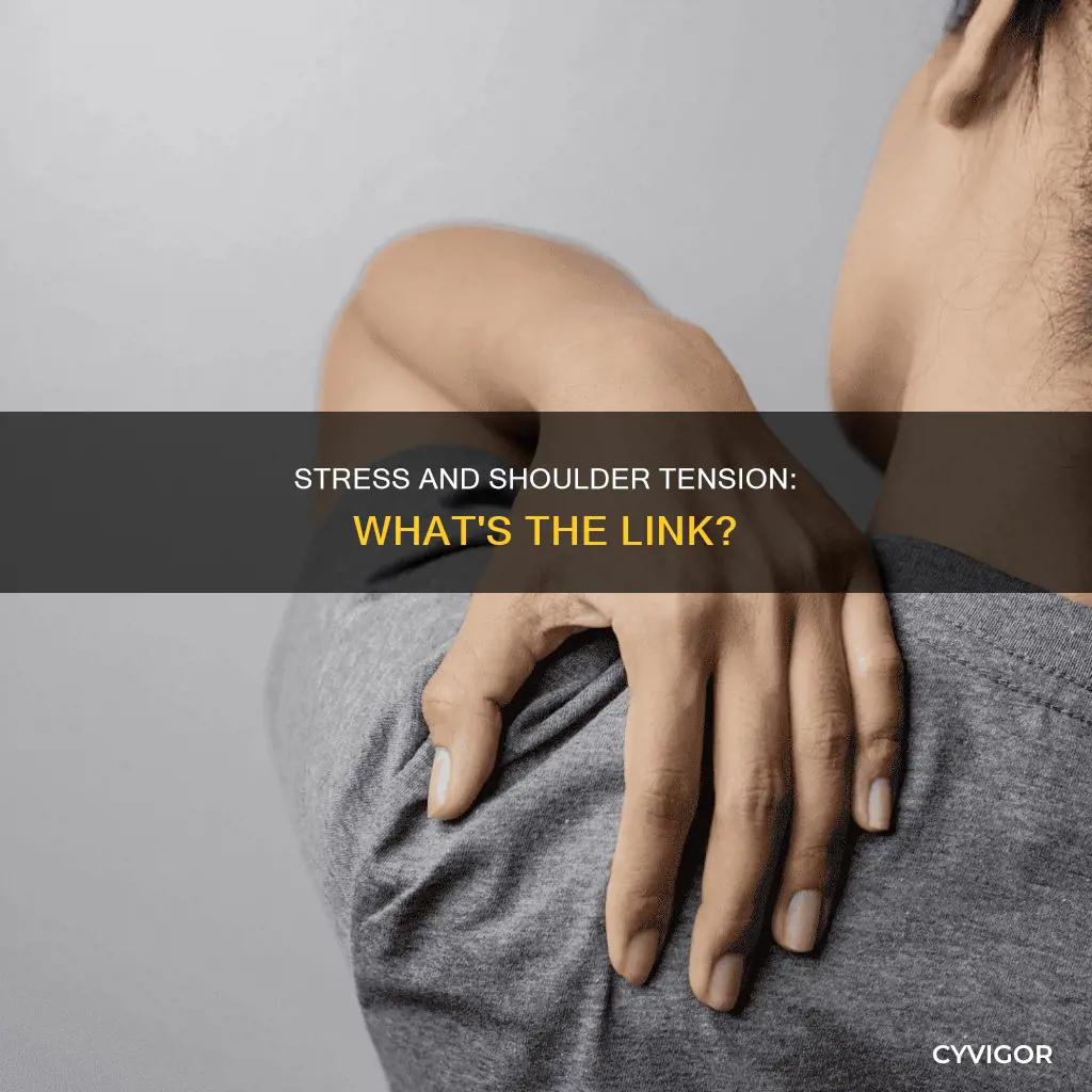 does stress cause tight shoulder muscles
