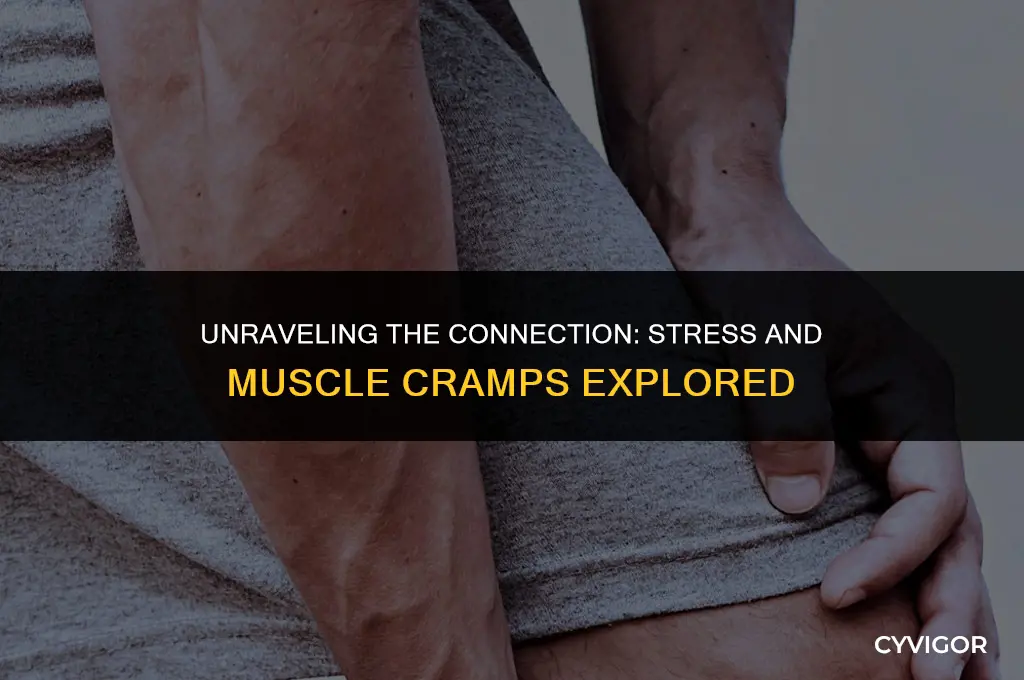 does stress increase muscle cramps