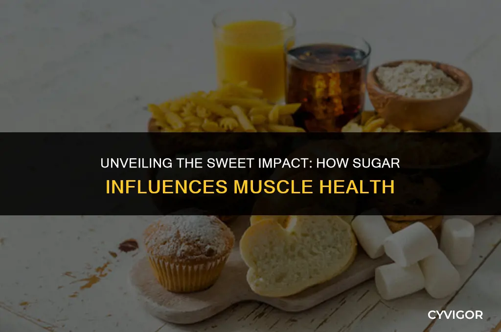 does sugar affect muscles