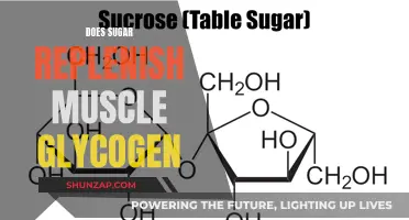 Sugar and Muscle Glycogen: Replenishing Effect