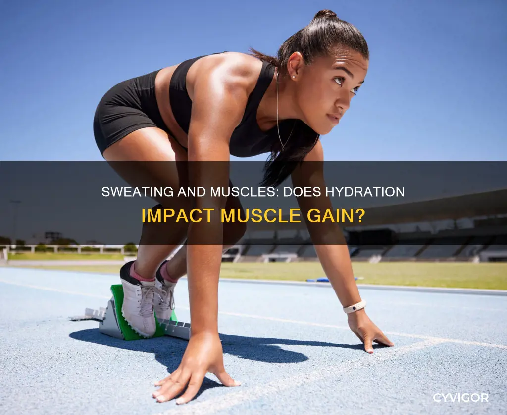 does sweating prevent muscles