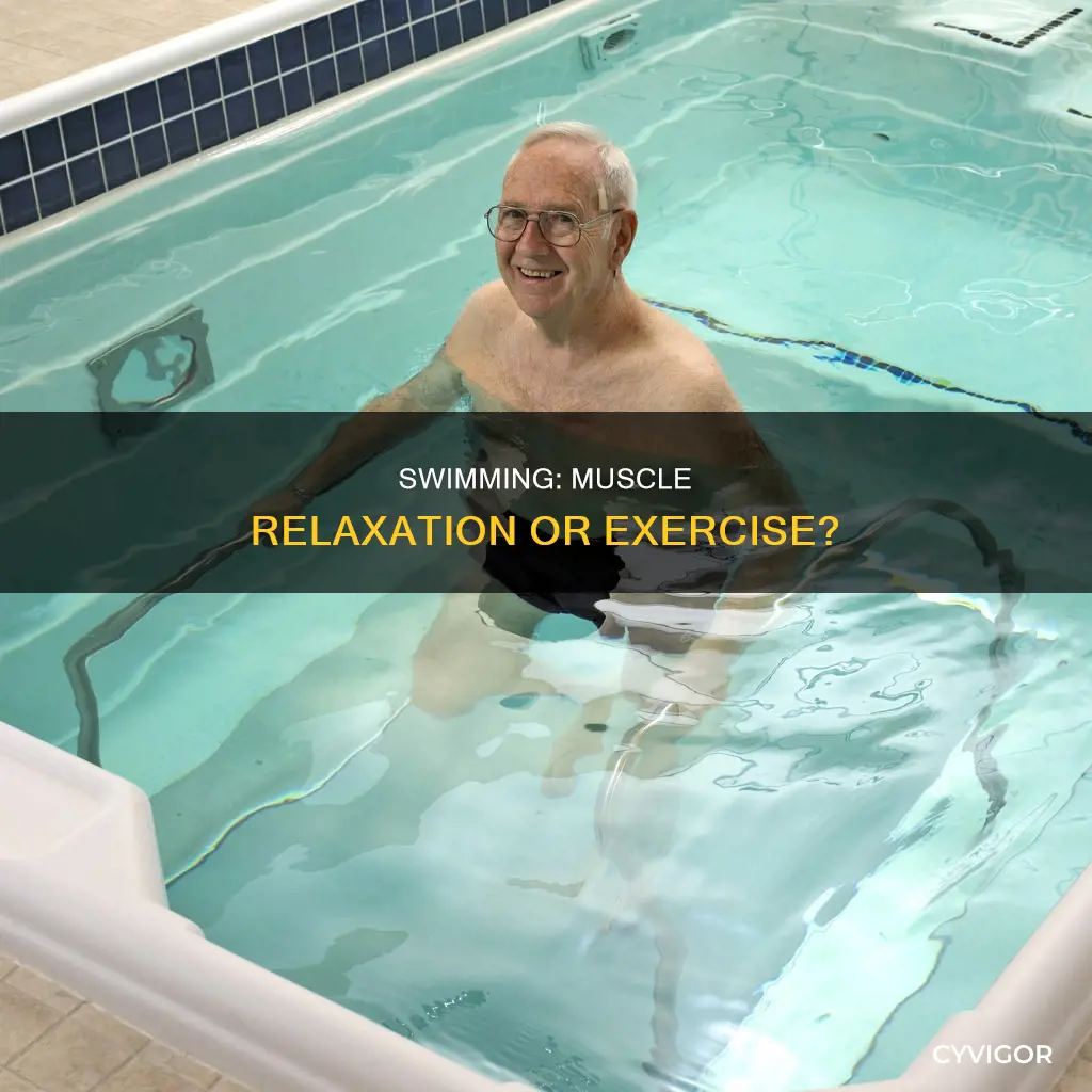 does swimming loosen muscles
