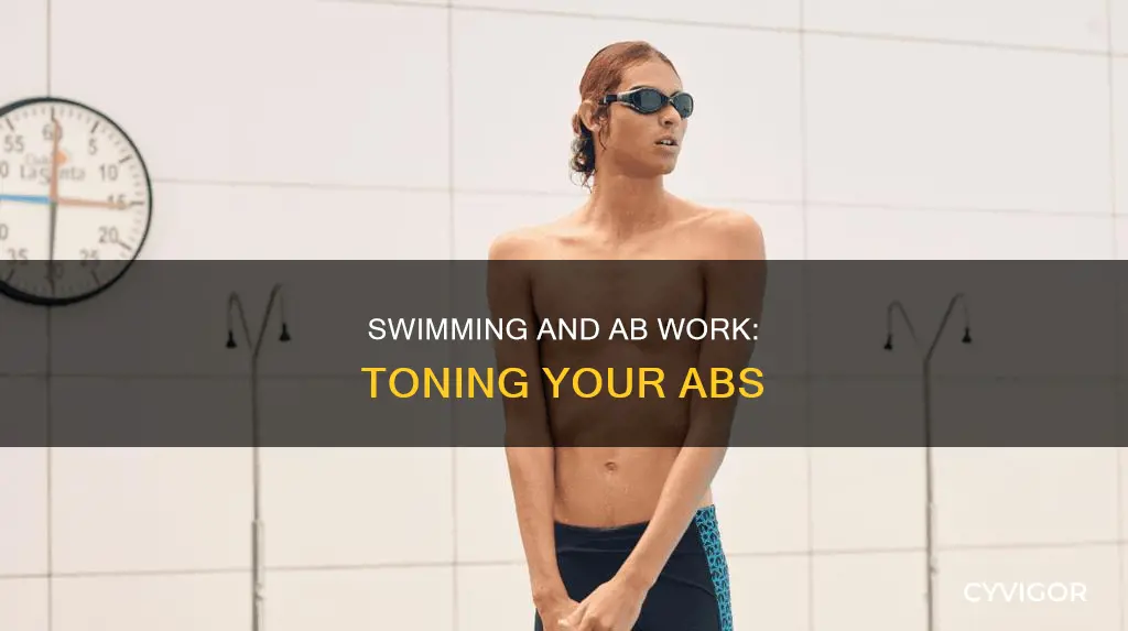does swimming tone abdominal muscles