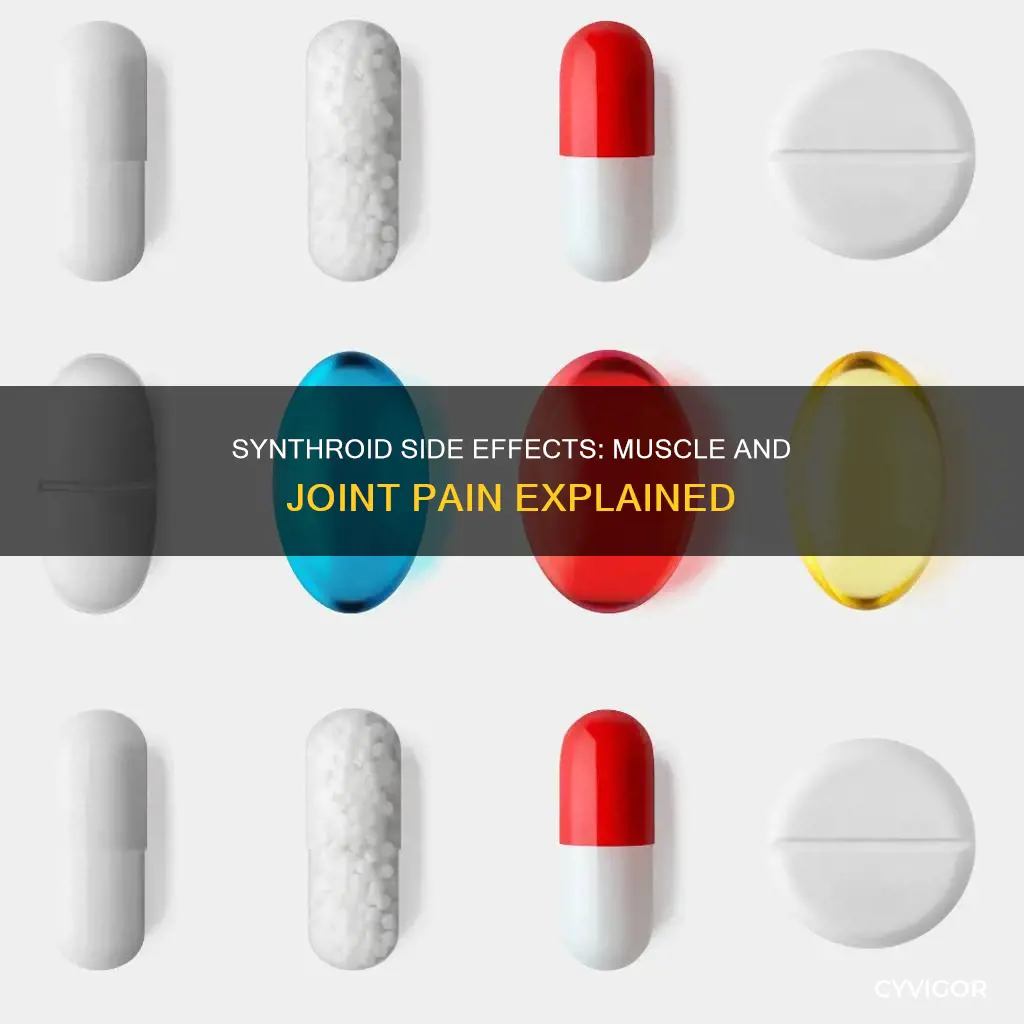 does synthroid cause muscle and joint pain