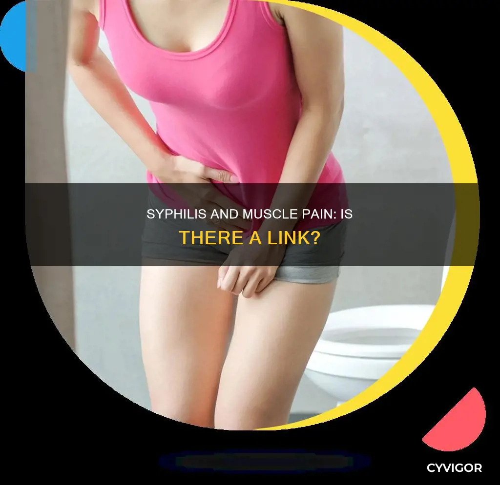 does syphilis cause muscle pain