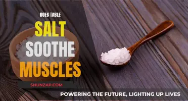 Table Salt: Muscle Soother or Myth?