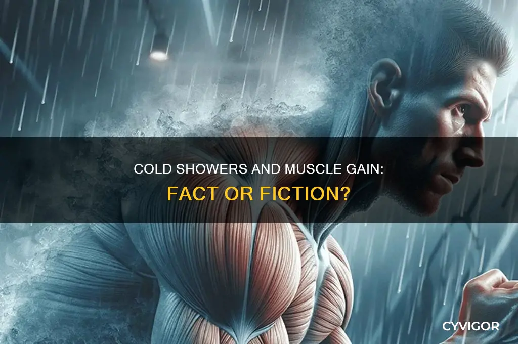 does taking cold showers help you gain muscle