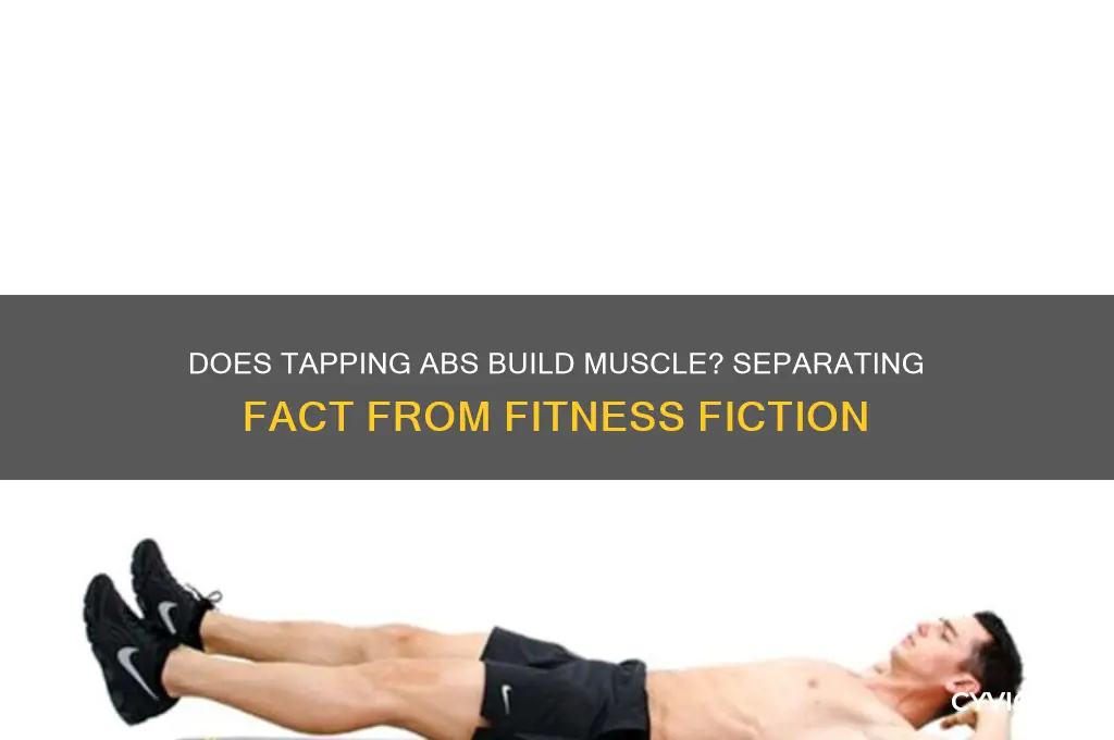does tapping abb muscles work them out