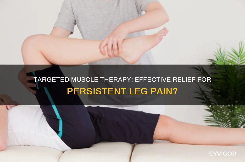 does targeted muscle therapy on leg pain
