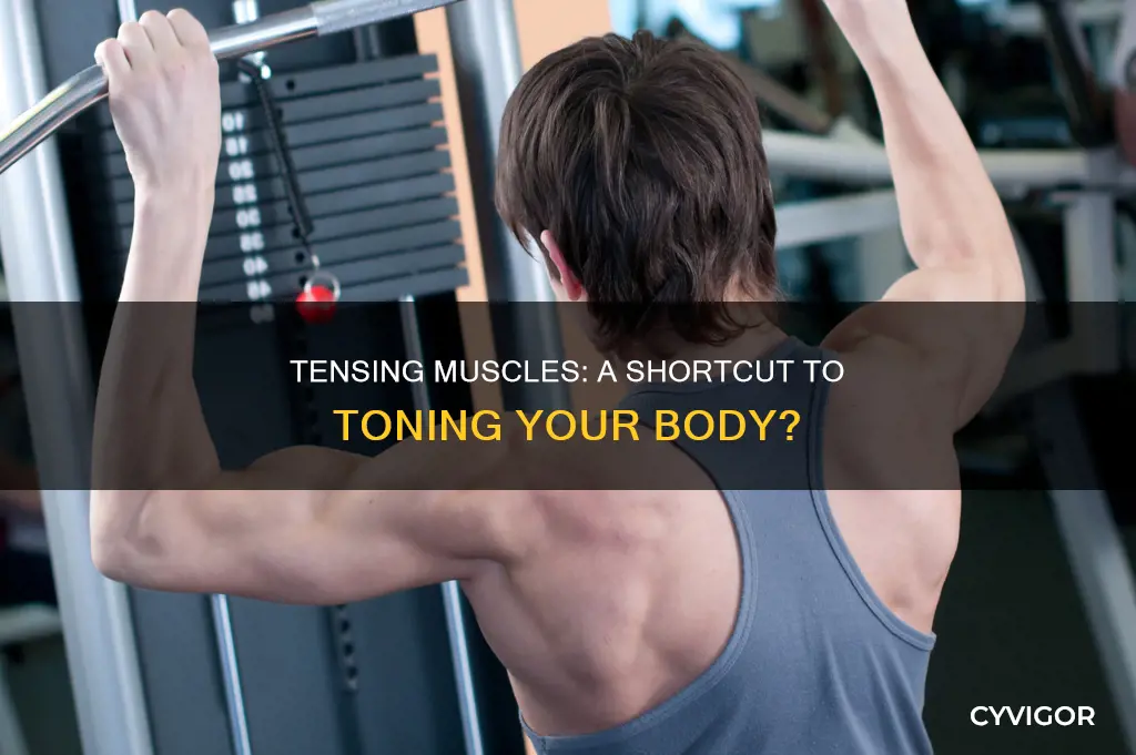 does tensing muscles tone them