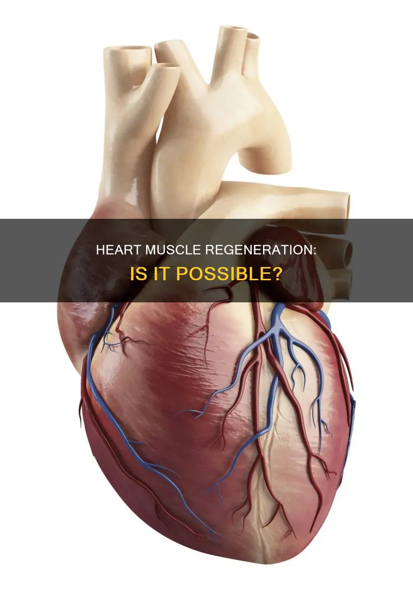 does the heart muscle regenerate