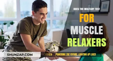 Military Drug Testing: Do Muscle Relaxers Raise Red Flags?
