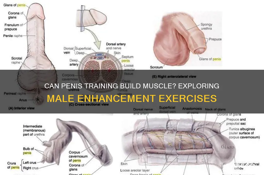 does the penis gain muscle when trained