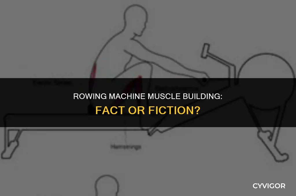 does the rowing machine build muscle