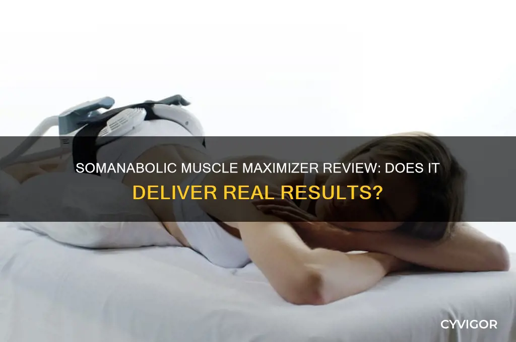 does the somanabolic muscle maximizer work