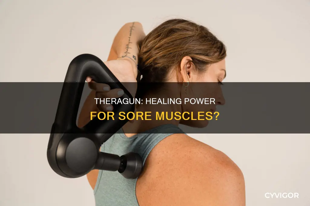 does theragun heal muscles