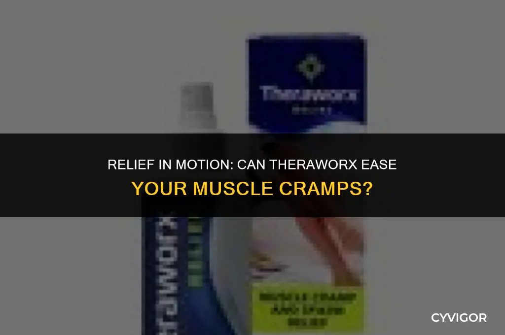 does theraworx stop muscle cramps