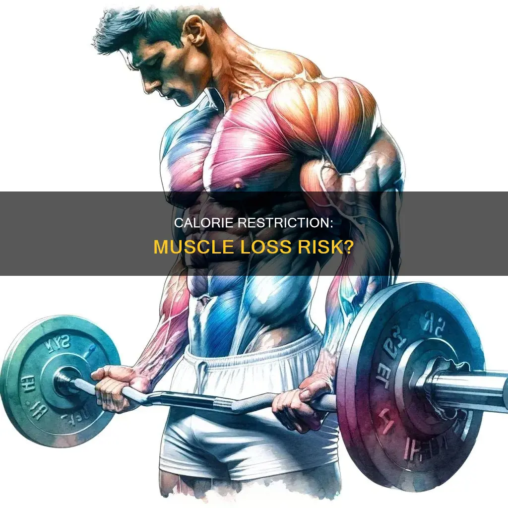 does too much calorie restriction cause muscle loss
