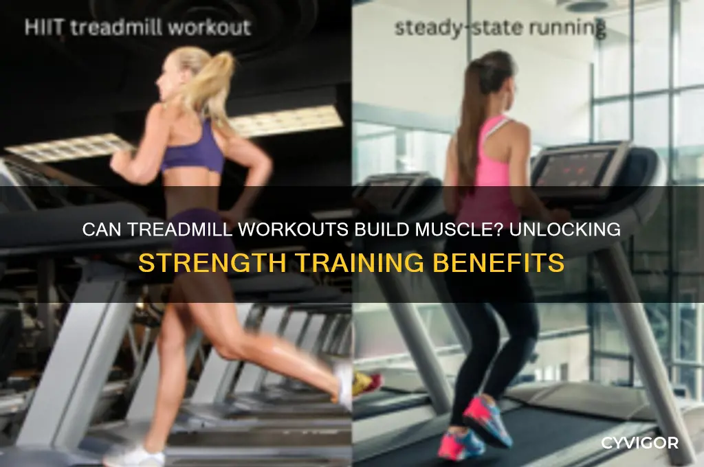does treadmill help you gain muscle