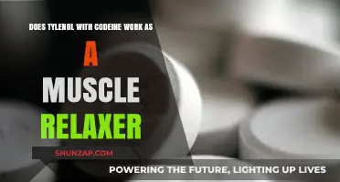 Can Tylenol with Codeine Effectively Relax Muscles? Exploring Its Use