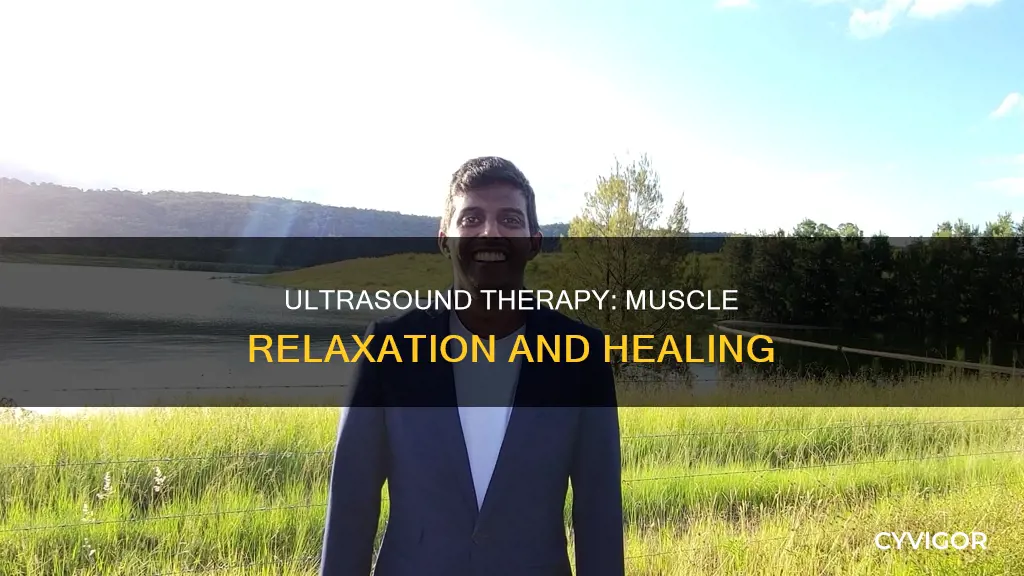 does ultrasound therapy loosen muscle