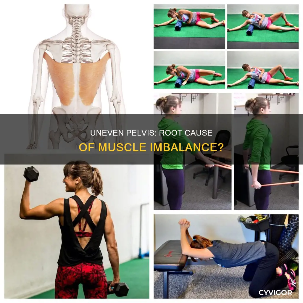 does uneven pelvis cause muscle imbalance