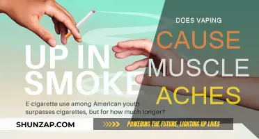 Vaping's Link to Muscle Aches and Pains